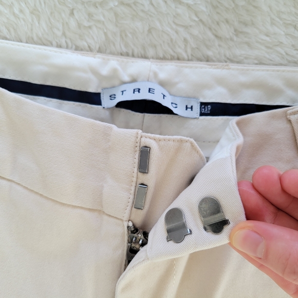Gap wide leg beige khakis Y2K - Picture 8 of 13